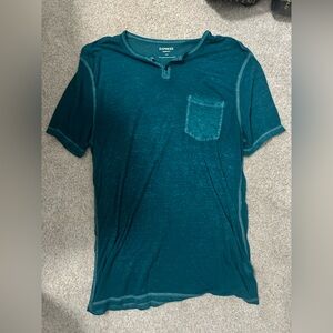 Express Deep Teal Short Sleeve Tee